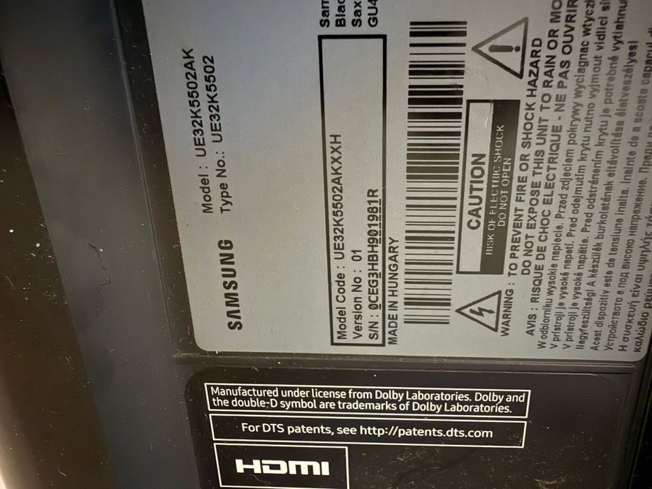 TV Samsung 80cm Amanet BKG