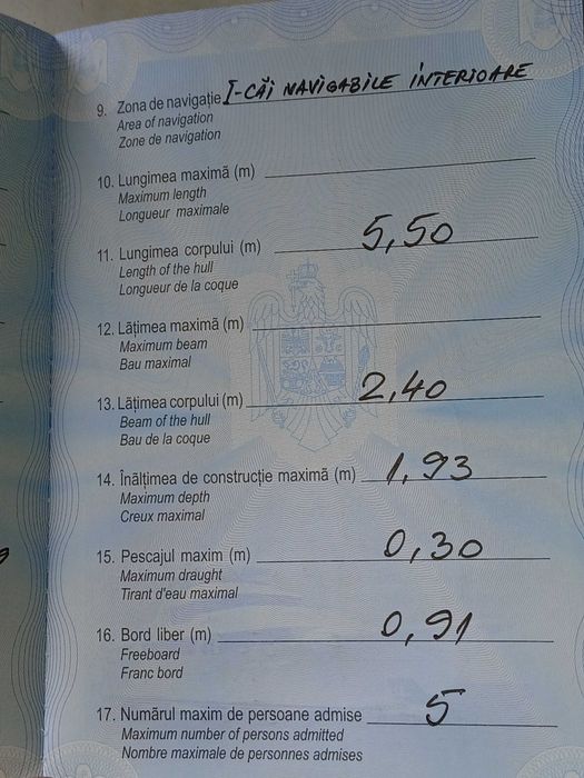 Barcă de vanzare