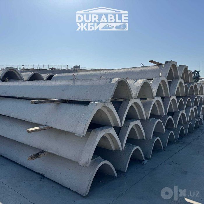 ЖБИ Temir Beton mahsulotlari. Bordyur. Plitalar. Lotok. Beton Truba
