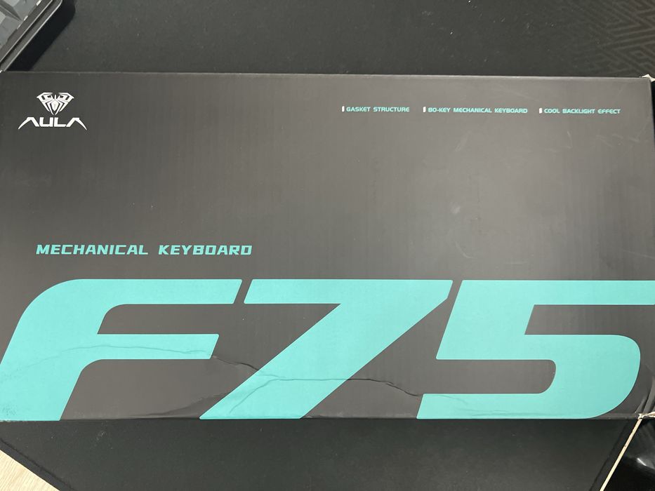 Игровая клавиатура aula f75 side printed