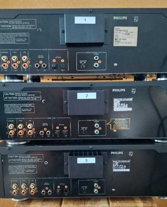 Philips DCC 900 – Deck / Recorder Digital Compact Cassette 3 buc.