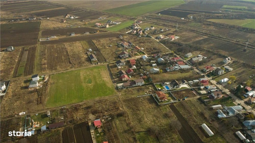 Teren 2450mp de vanzare Ciorogarla  15 minute de Bucuresti