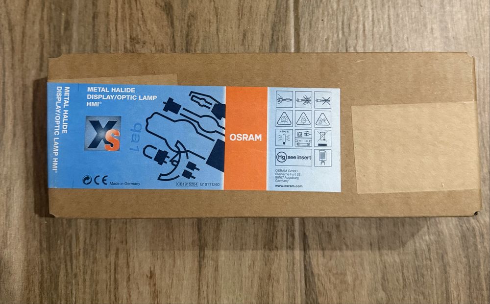 професионална лампа OSRAM HMI 575 W/GS