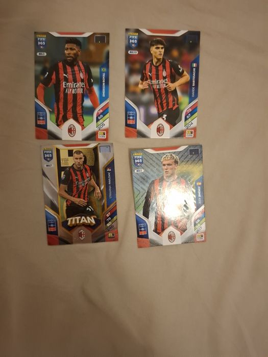 Panini fifa 365 carduri AC Milan