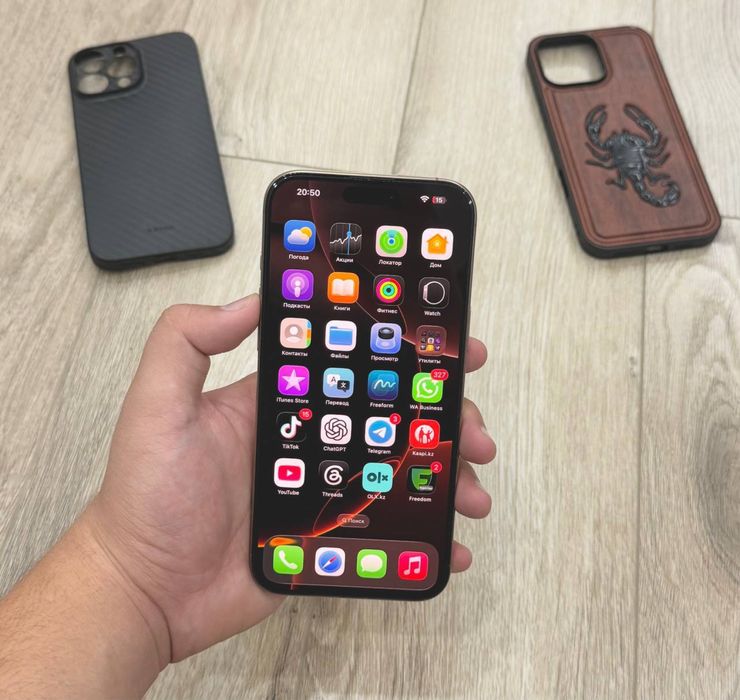 E Sim LL/A Заблокирован Американец Оператор iPhone 16 Pro Max 256 GB