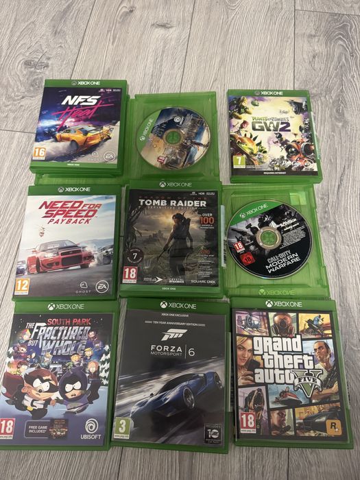 Nfs Payback Heat Gta 5 Forza motorsport modern warfare Xbox one s x