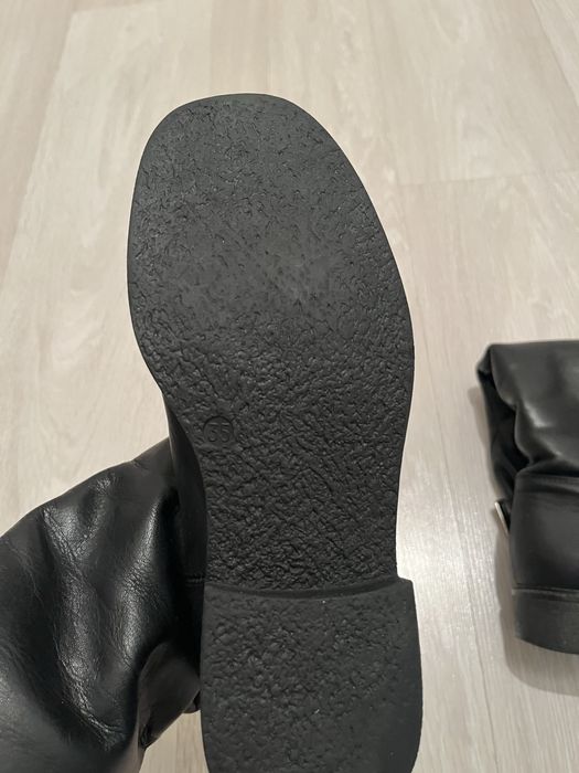 Сапоги кожанные евро зима