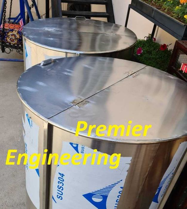 Ёмкость для теста. Нержавейка