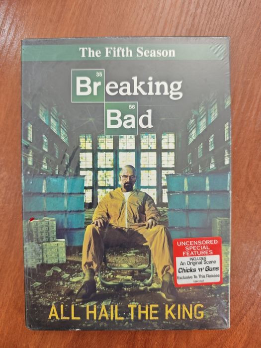 Продаю DVD-диски Во все тяжкие  Сезоны 2–6 (новые, запечатанные)