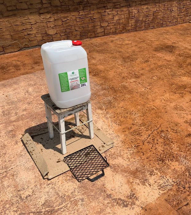 Lac Protector  Industrial pentru beton amprentat
