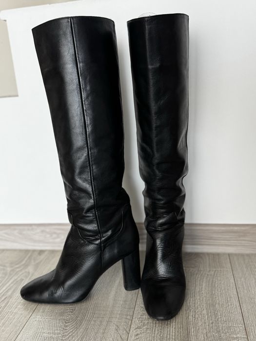 Cizme Zara piele narurala