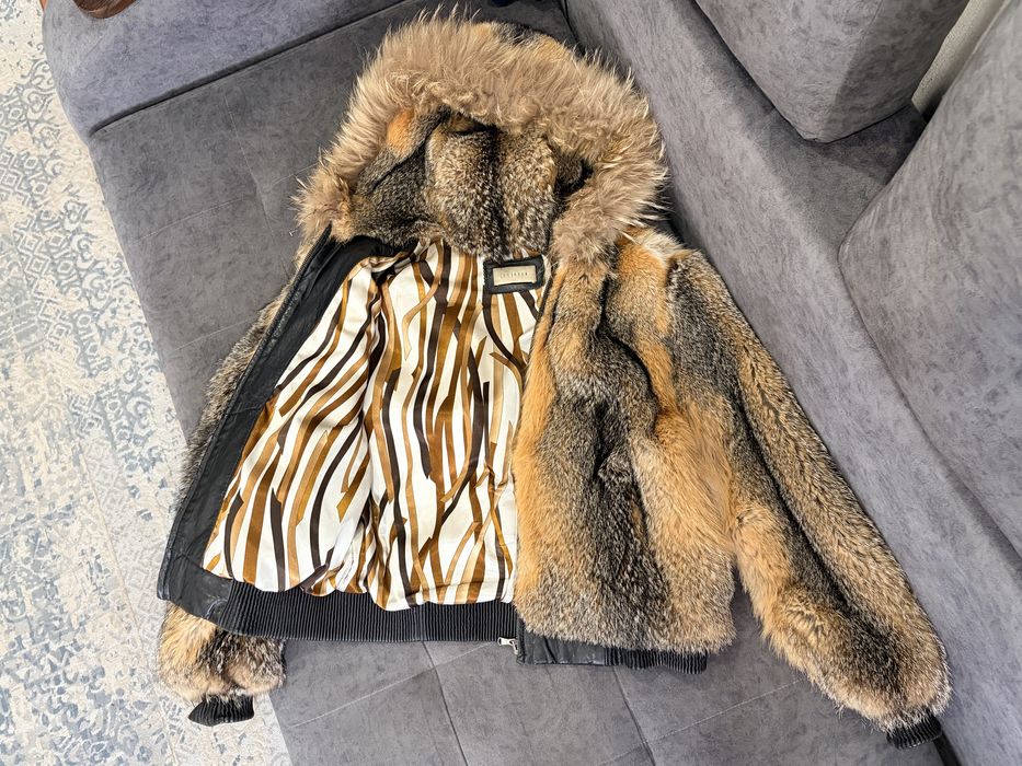 Шуба из натуральной лисы