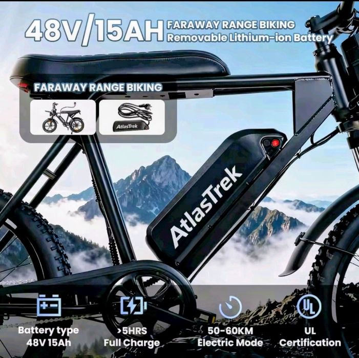 Bicicletă Electrică Fat Bike V8 MAX