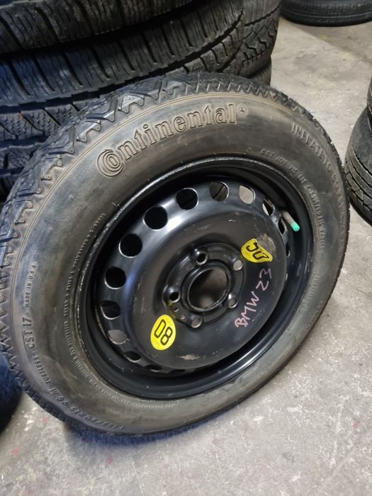 Roata rezerva Slim 5x120 R15 Bmw z3 e36 Anvelopa T125/90/R15