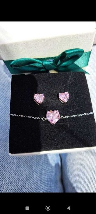 Серебряный набор,925 пробы