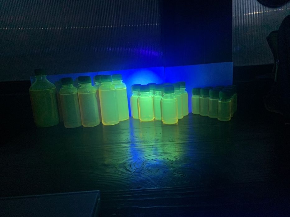 Flacon uv 1000ml solutie substanta contrast freon pentru depistat pori