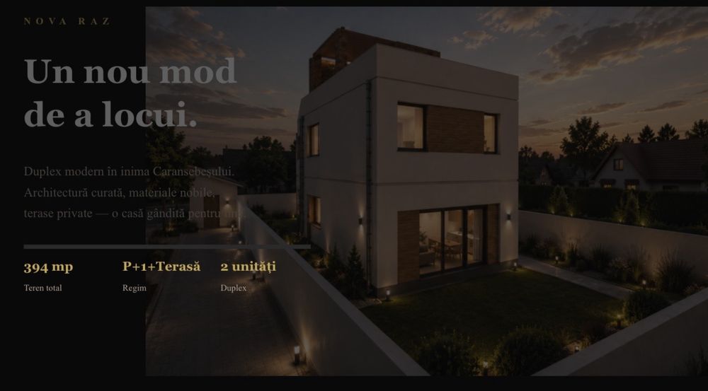 Casă nouă cu rooftop privat de peste 50 mp direct de la proprietar