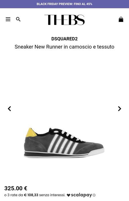 Vând trainers Dsquared2 New Runner 42