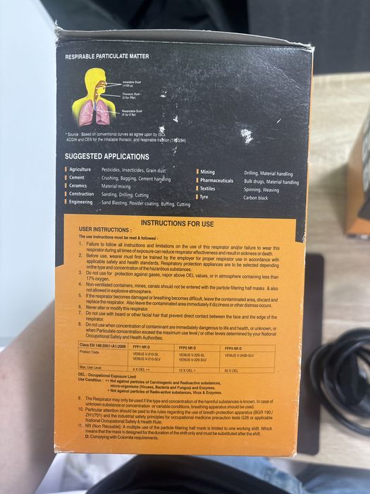 Venus маска ffp2 white