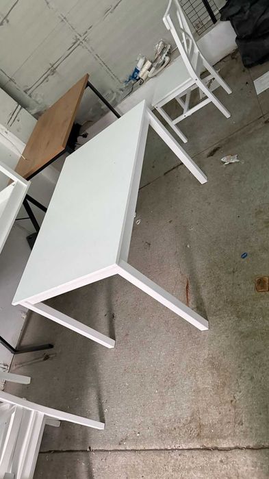 Masa alba bucatarie/camera, 118 x 75cm,second hand