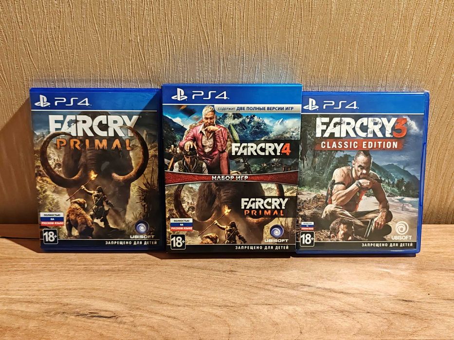 Продам диски с играми на Sony PS4