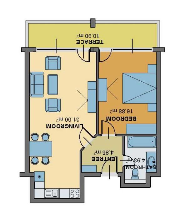 Продава се Двустаен апартамент в к.к. Златни пясъци - 89 кв.м за 584 €/кв.м - Снимка #7
