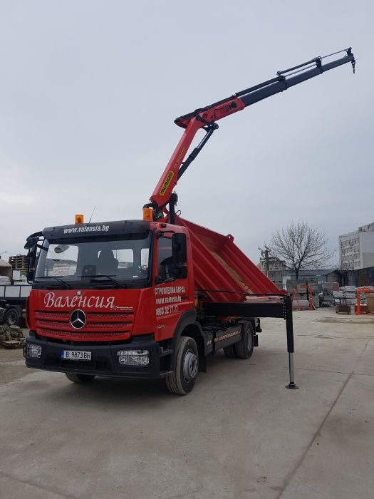 Услуги с кран, автокран, кошница за хора ,вишка.