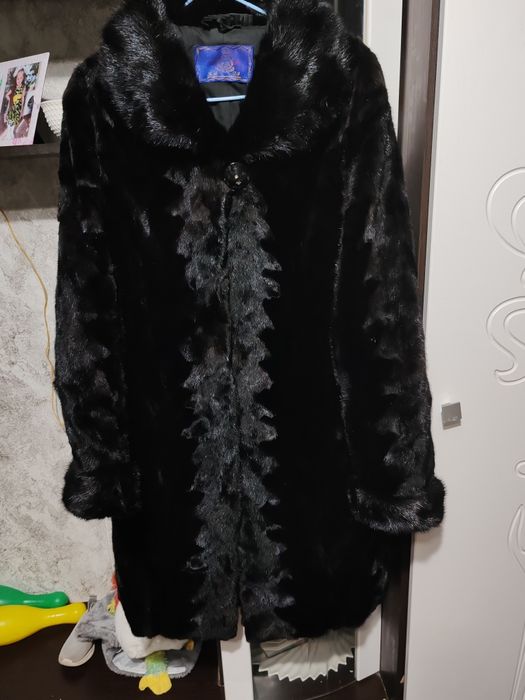 норковая шуба в идеальном состоянии