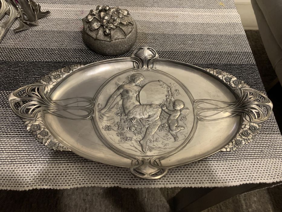 Set tacamuri argintate