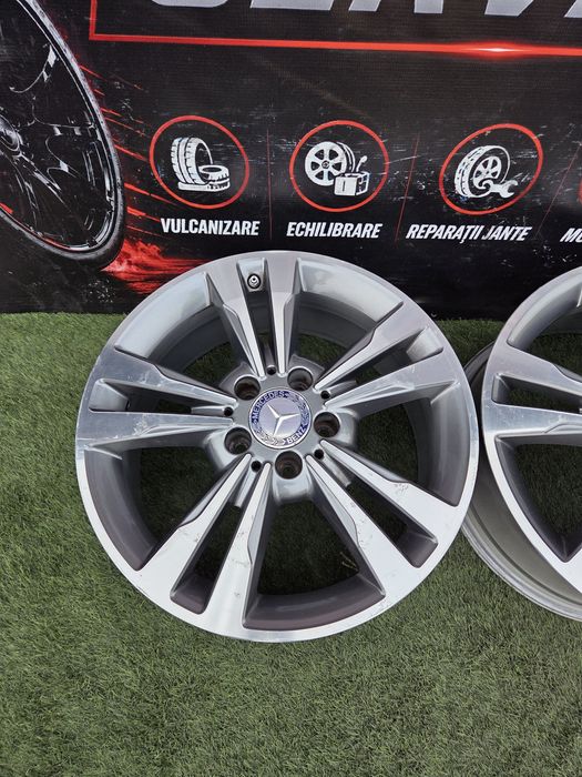 Doua jante Mercedes R 17 5x112, C class, E class