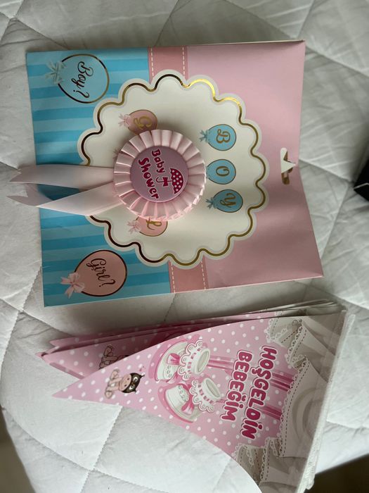 Украшения для праздника гендер пати