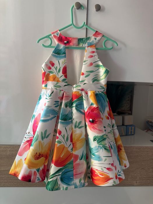Много красива флорална рокля Abel and Lula! Като нова! Размер 5 г. 110