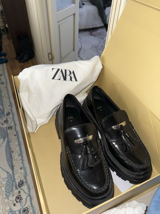 Обувь лоферы Zara 2 пары