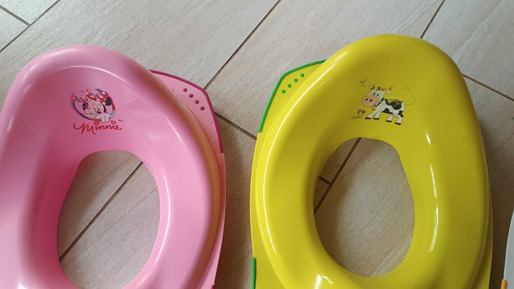 Детски анатомичен неплъзгащ адаптор седалка за тоалетна чиния гърне