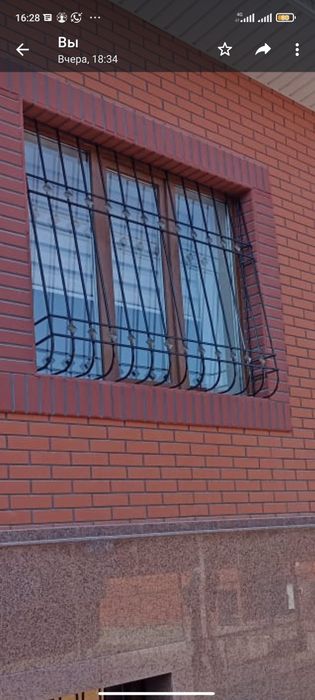 Решетки на окна металлические