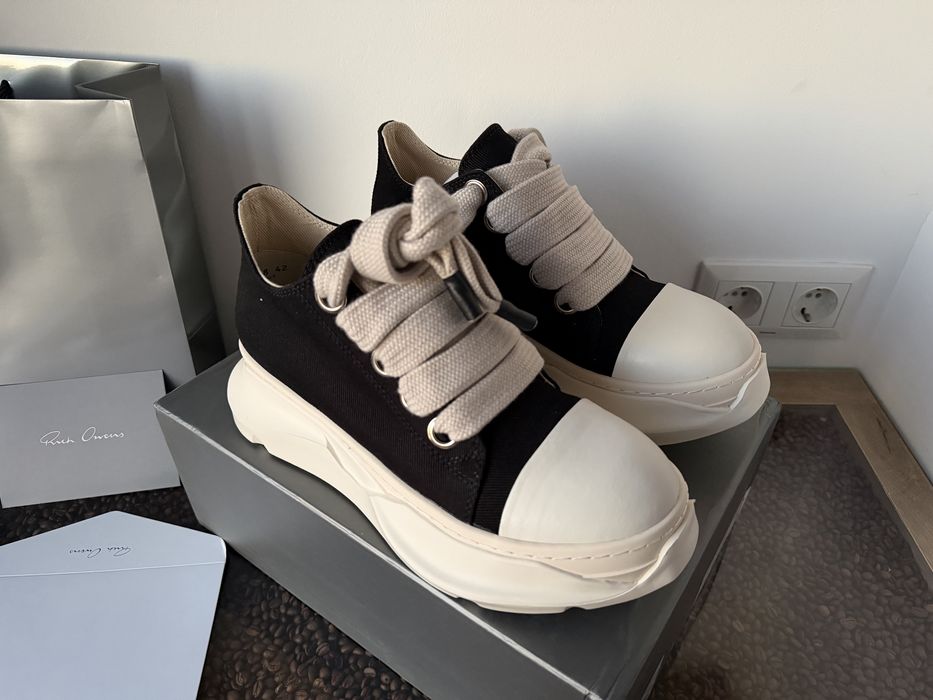 Rick Owens Abstract Jumbo Laces