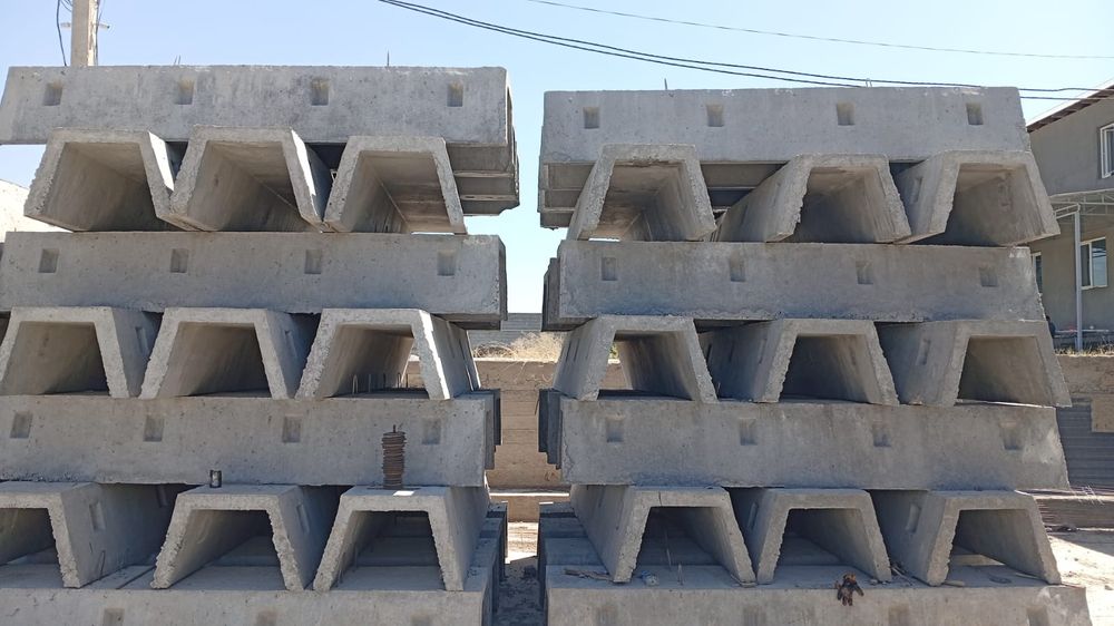 Бетонные кольца для септика и лотки плитка перекрытия