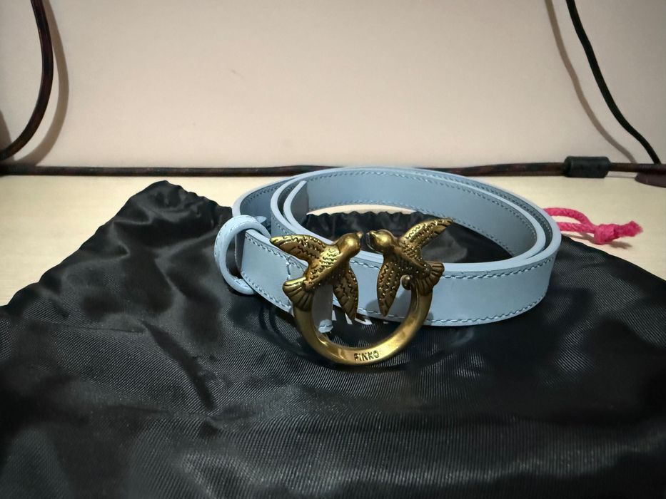 Оригинален колан Pinko син