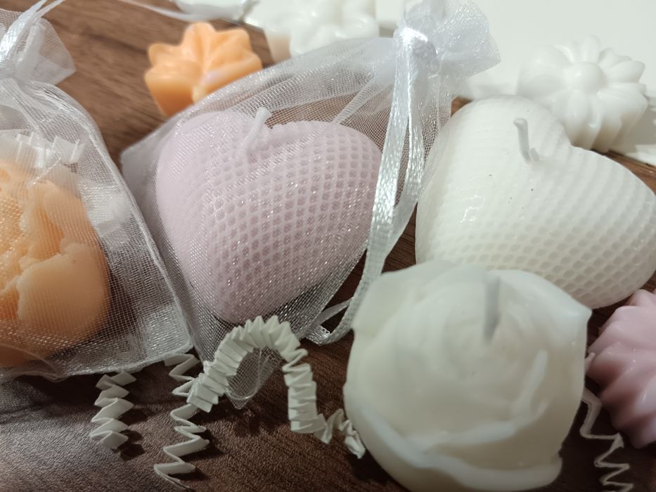 Marturii nuntă, botez din ceara de palmier, handmade