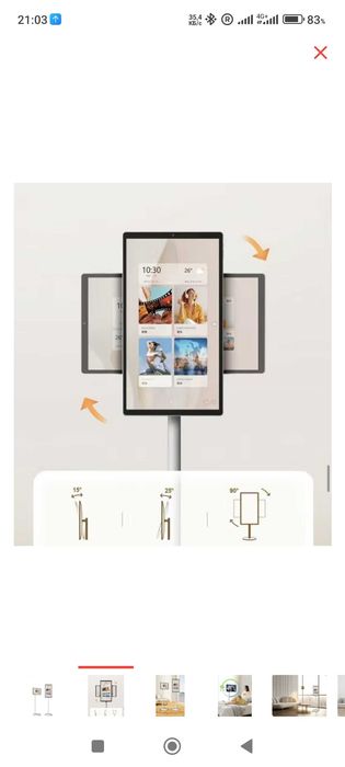 Konva Televizor Flanshet 21 dyum 6/128 lik