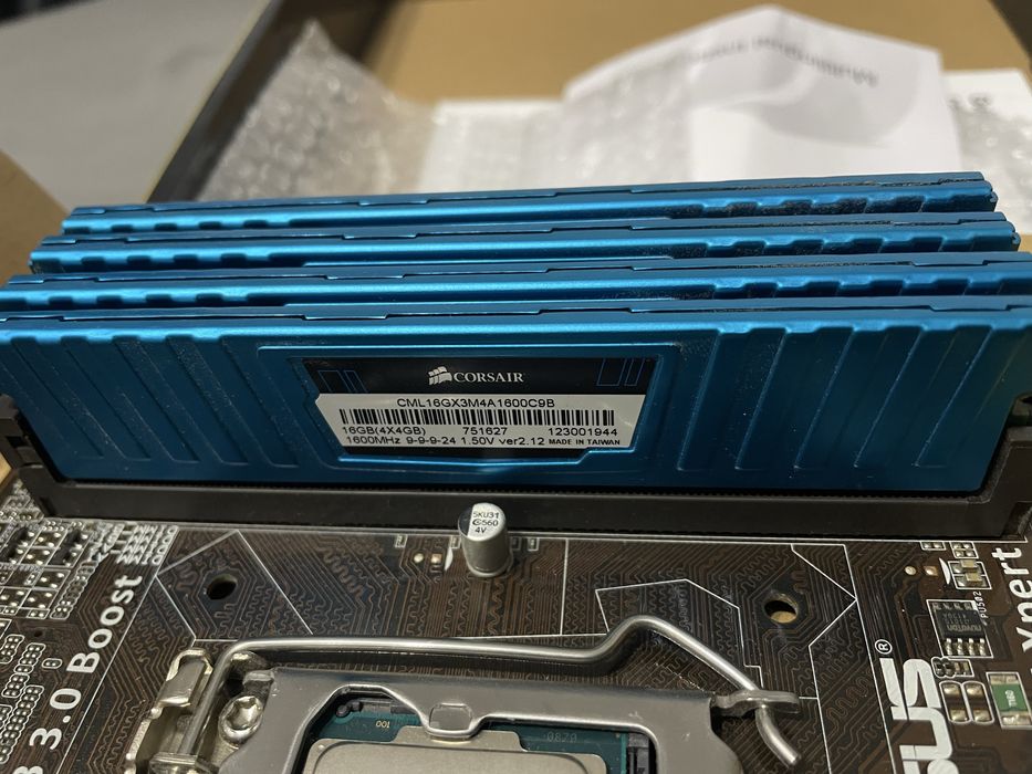 Kit I5 4670s cu placa de baza si 16GB RAM