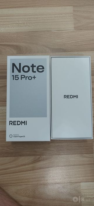 Redmi note 15 pro+ 5G 12+12/24/256 GB
100% оригинал. 
Имейкалари уткан