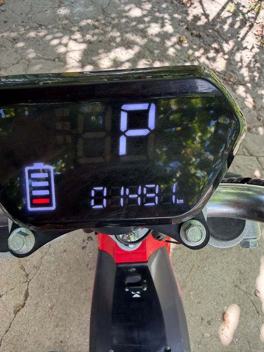 Moped electric 2000w rosu