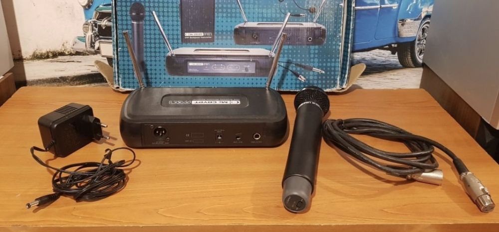 Mc Crypt Free-1 microfon wireless - fara fir voce muzica ca AKG Shure