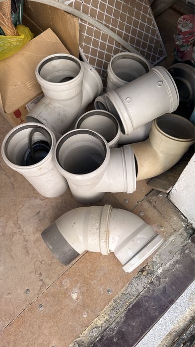 Канализационный отводы и тройники