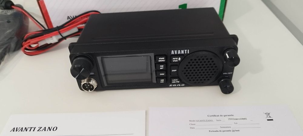 Statie Radio Avanti Zano 1Din - difuzor frontal