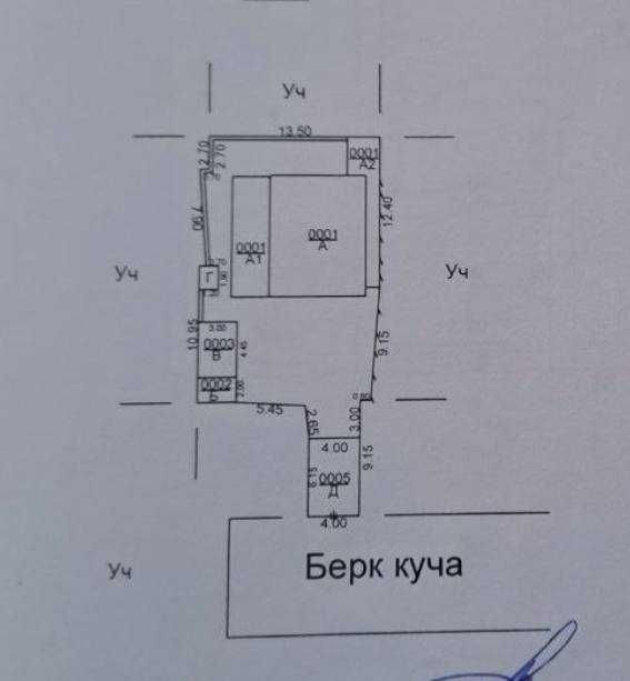 Дом 164 м², 4 комнаты, 3,16 сотки, ул. Олтин тепа, строительные ряды