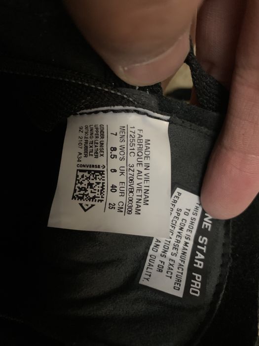 Кеды Converse, Carhartt