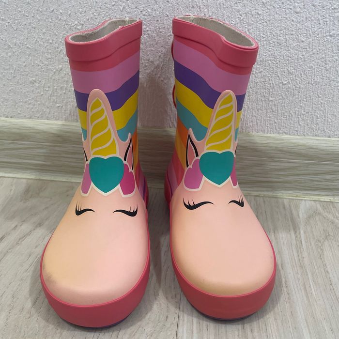 Резиновые сапожки для девочек