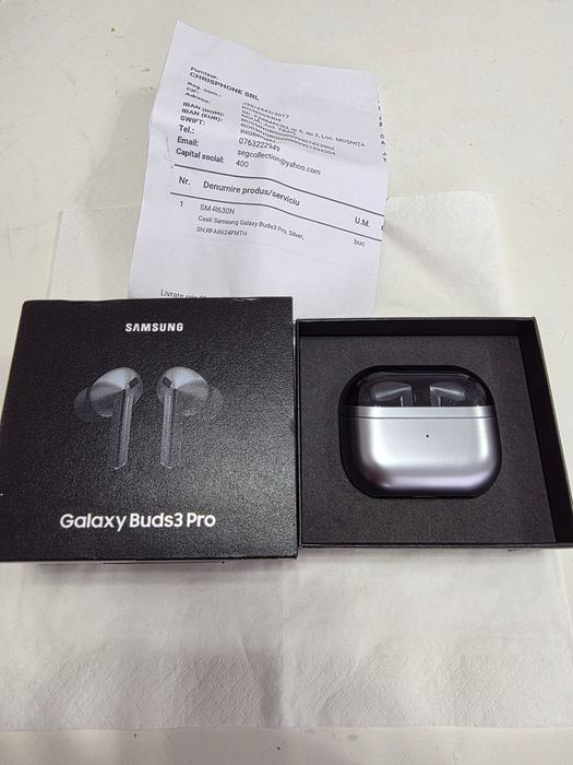 Vand casti Samsung Galaxy Buds 3 pro, ca noi
